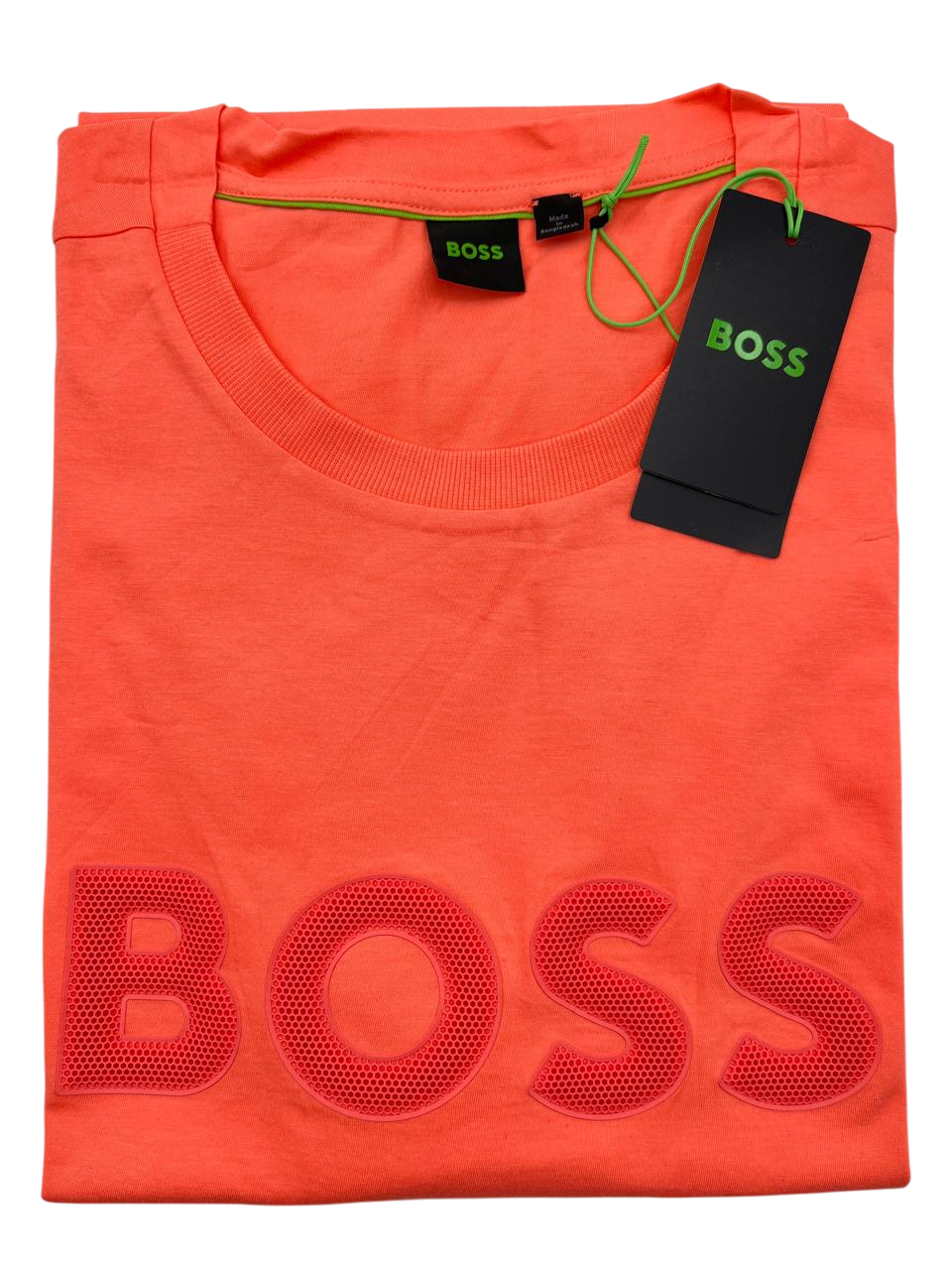 PLAYERA BOSS TEE 1 SALMON
