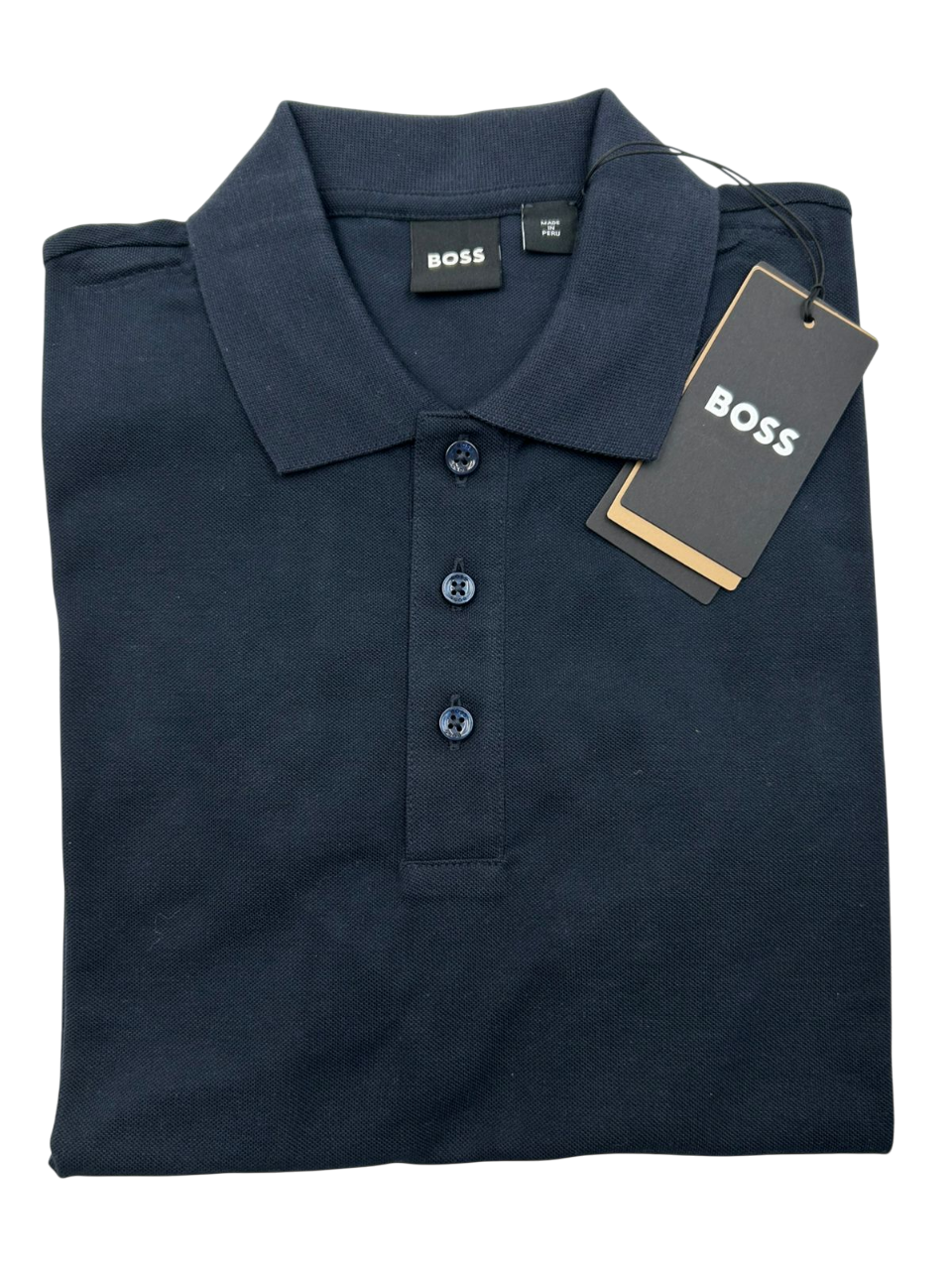POLO BOSS PARLAY 184 AZUL MARINO