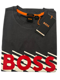 PLAYERA BOSS TEEBOSSRETE GRIS