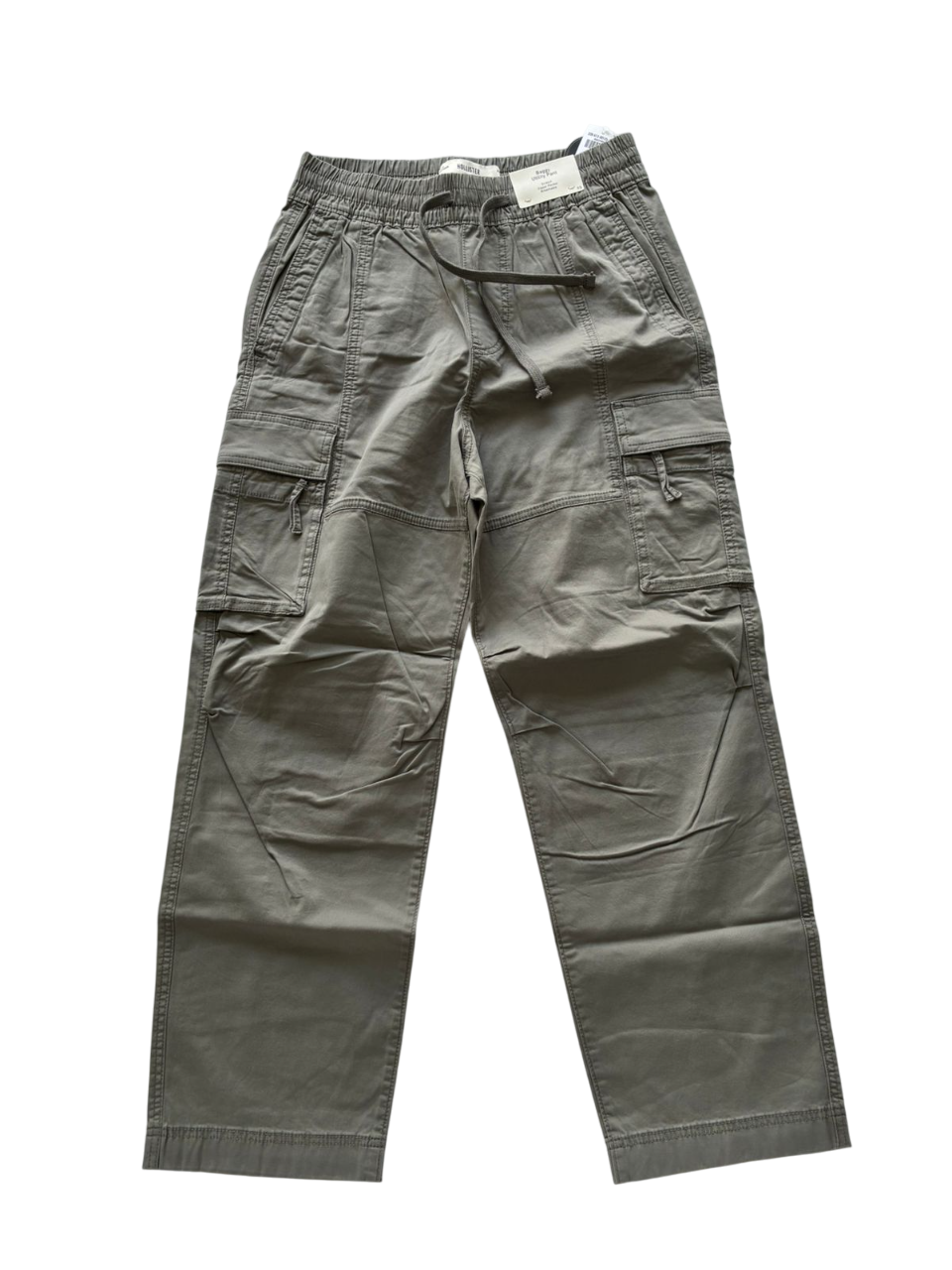 HOLLISTER BAGGY UTILITY PANT GRIS