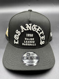 NEW ERA A-FRAME LA negro blanco