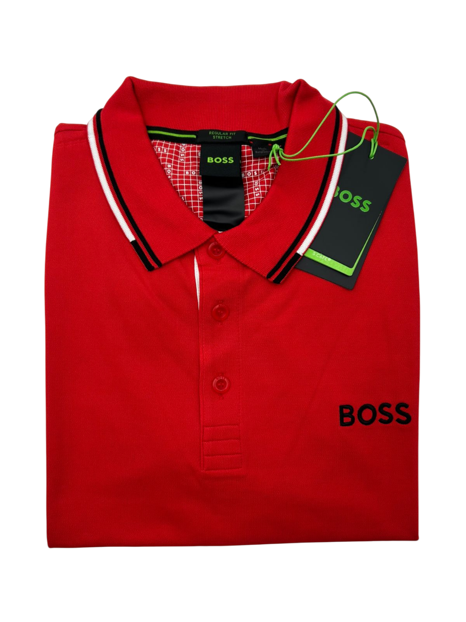 POLO BOSS PADDY PRO ROJA