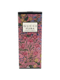 ELIFE BOUTIQUE Gucci Flora Gorgeous Gardenia 3.3 oz EDP para mujer, caja con estampado floral rosa y detallado.