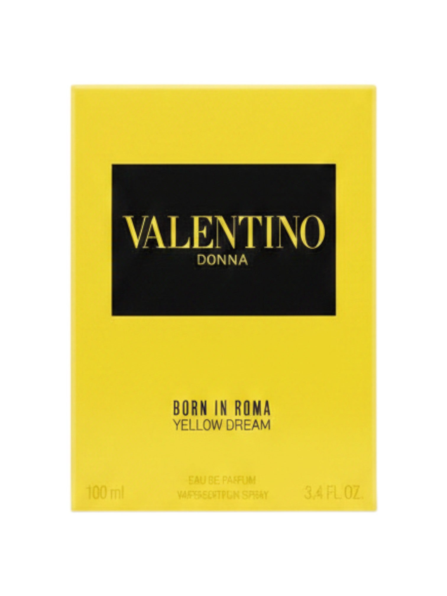 ELIFE BOUTIQUE VALENTINO Donna Born in Roma Yellow Dream Eau de Parfum para mujer, frasco de 100 ml.