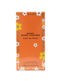 Elife Boutique Daisy Marc Jacobs Ever So Fresh Eau de Parfum Spray para hombre, 4.2 oz. Caja naranja con estampado floral.