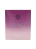 ELIFE BOUTIQUE Versace Bright Crystal Eau de Toilette para mujer, 200 ml. Caja de perfume con degradado de morado a blanco.