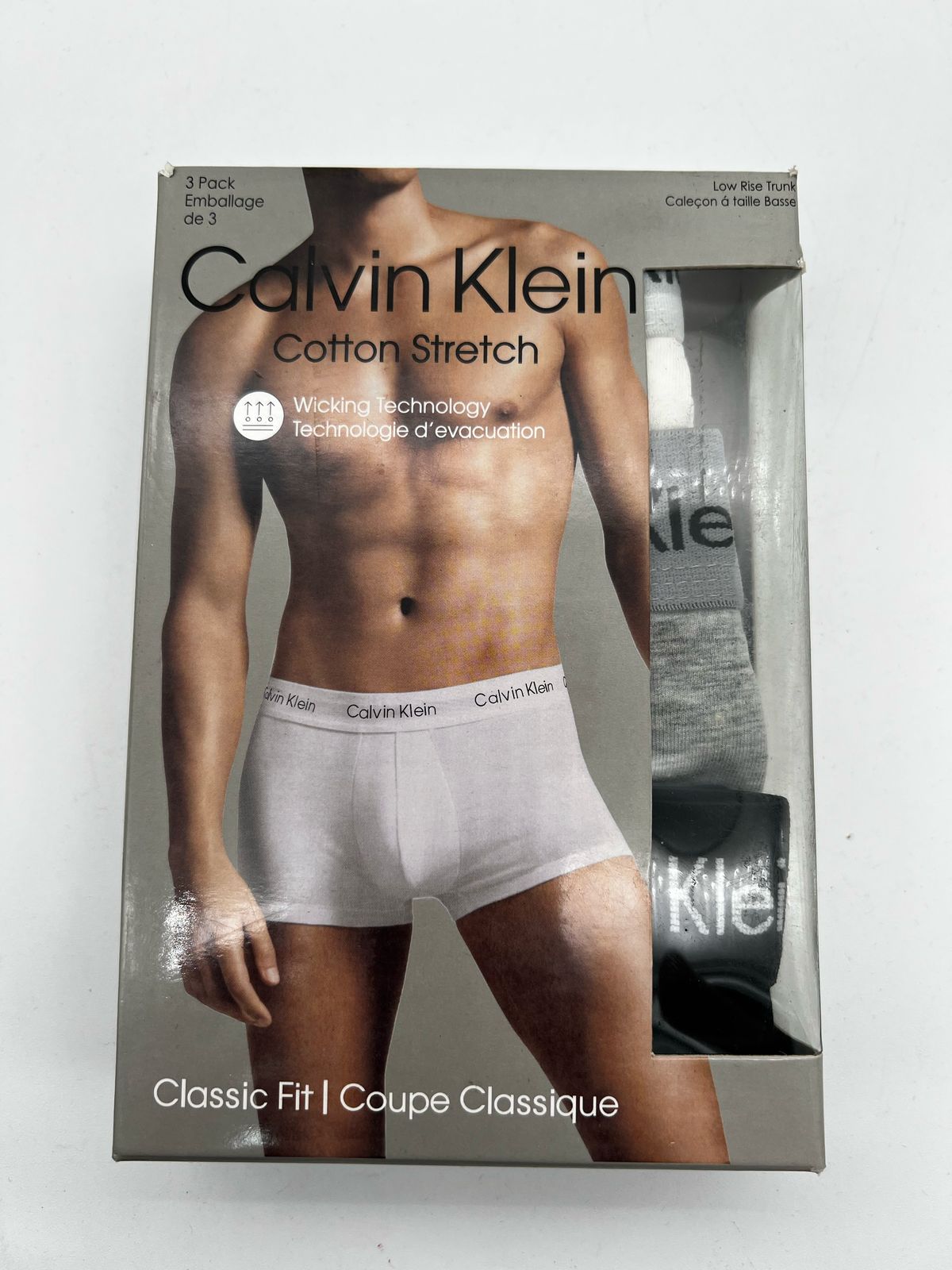 CALVIN KLEIN	 Boxer Trunk Stretch Cotton 3 pz