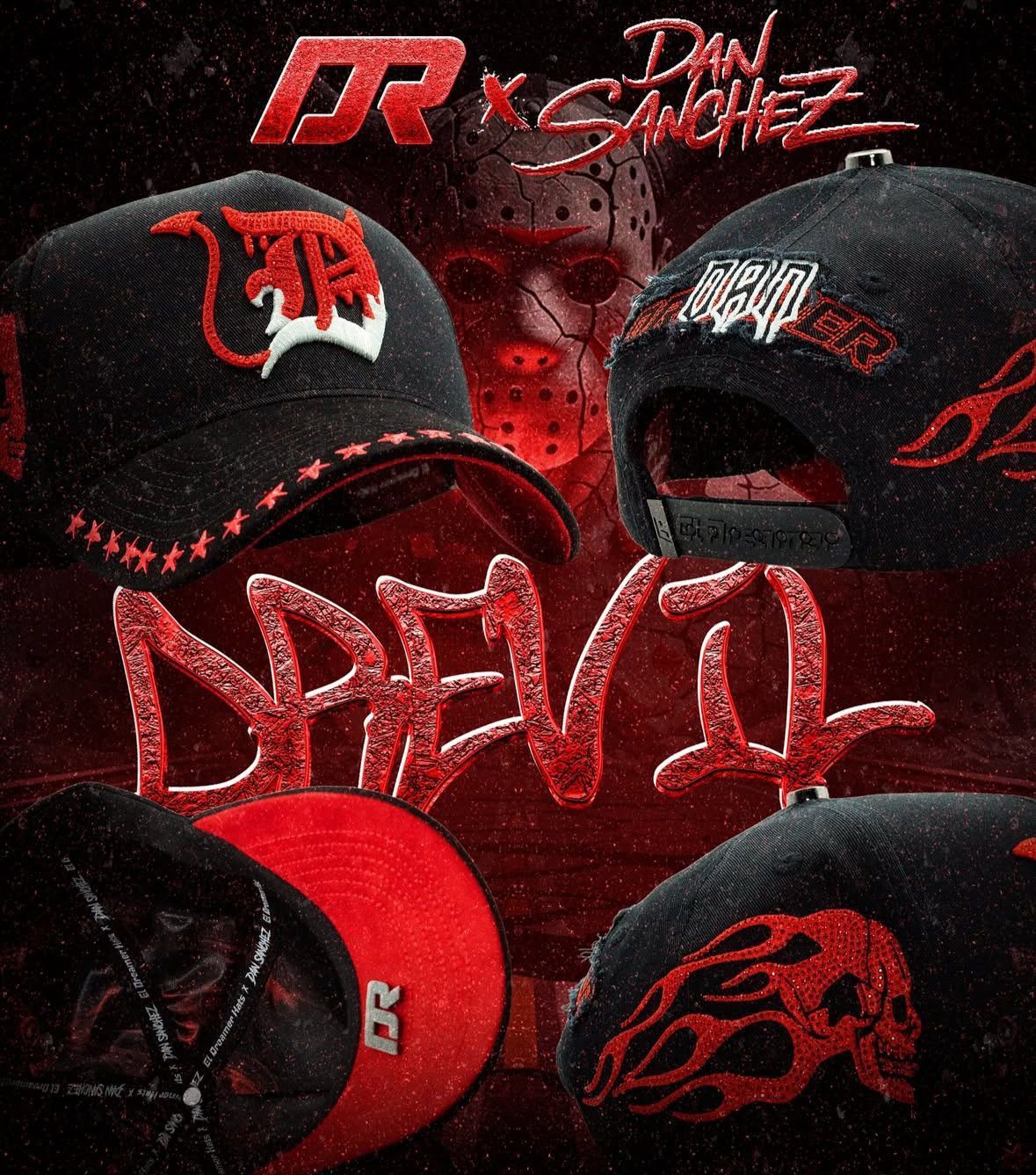 Gorras Soñador Drevil – Gorra con Bordado + Set Completo