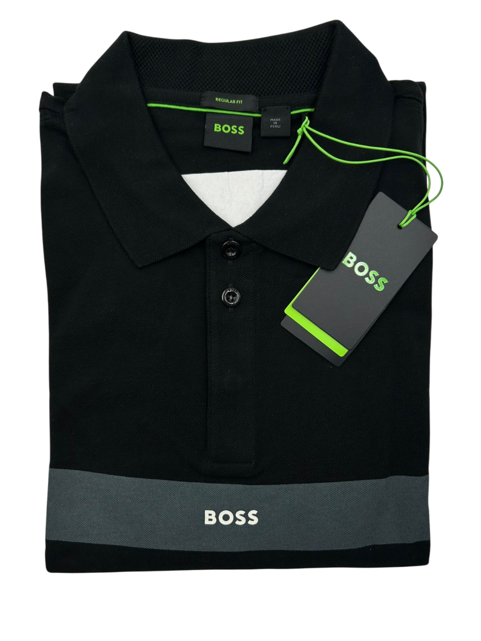 POLO BOSS PADDY 2_NCSA NEGRA GRIS