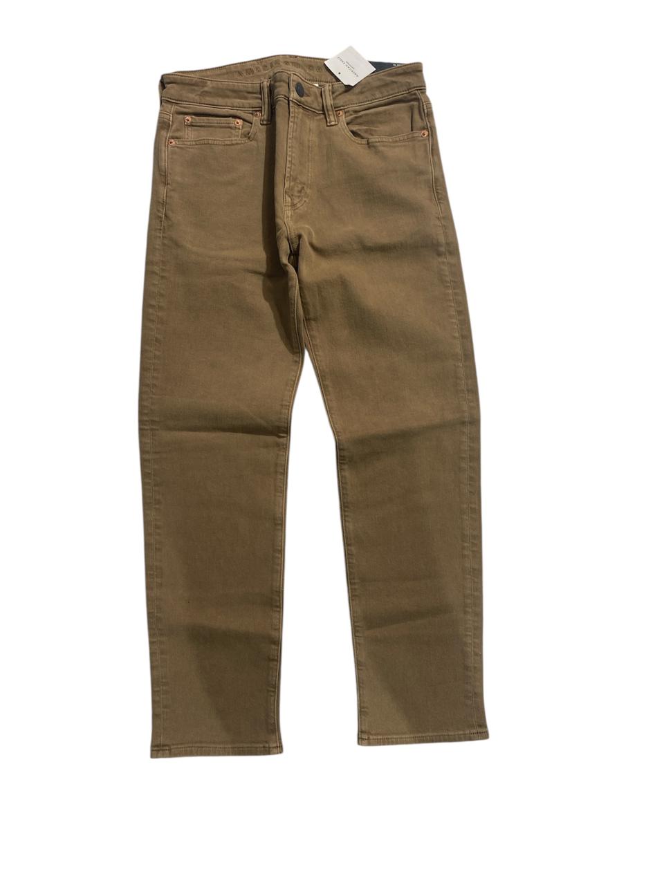 PANTALON AE SLIM STRAIGHT CAFE 5081 H