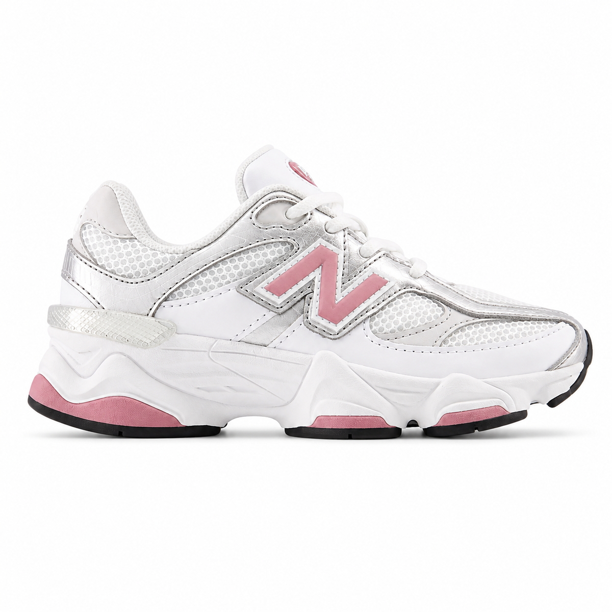 Tenis New Balance 9060 Rosa Plata
