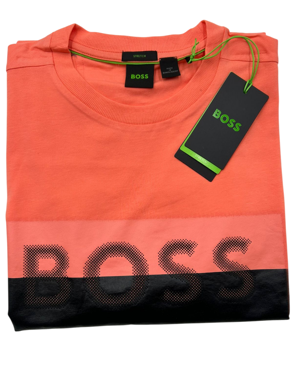 PLAYERA BOSS TEE 9 SALMON