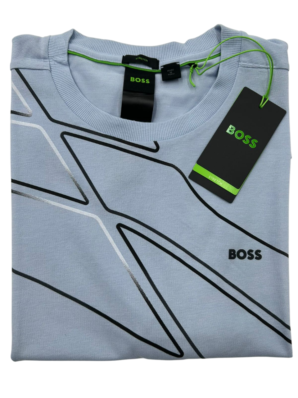 PLAYERA BOSS TEE 10 AZUL