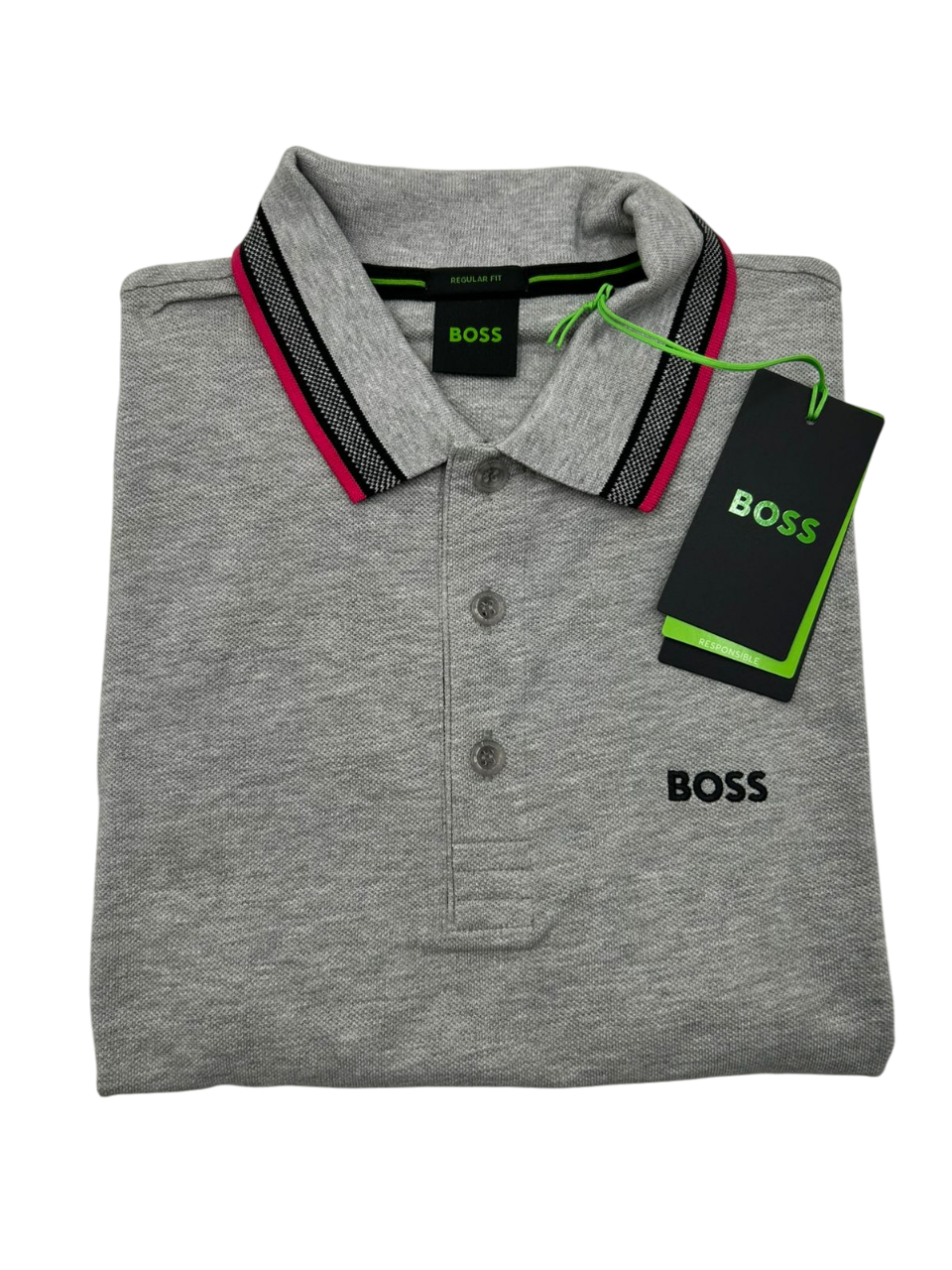 Polo Boss Paddy Gris