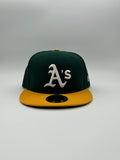New Era Oakland Verde Amarillo