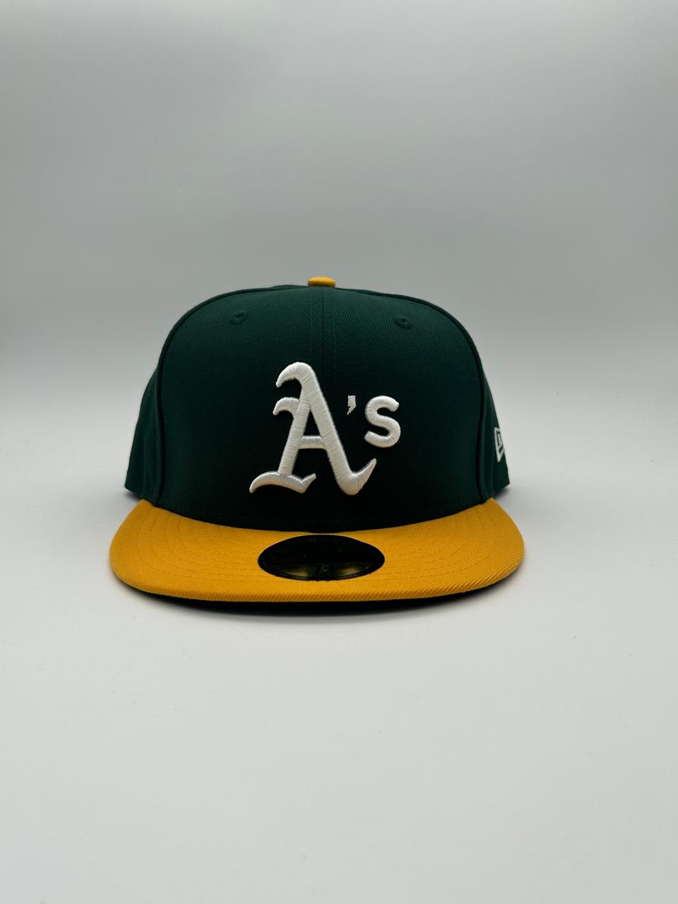 New Era Oakland Verde Amarillo