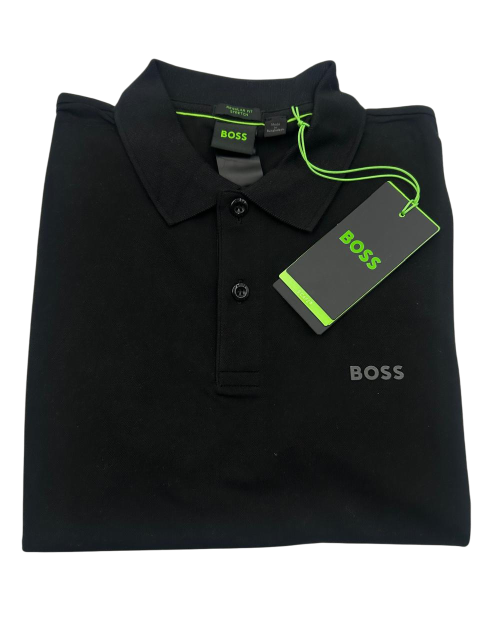 POLO BOSS PADDY 4 NEGRA GRIS