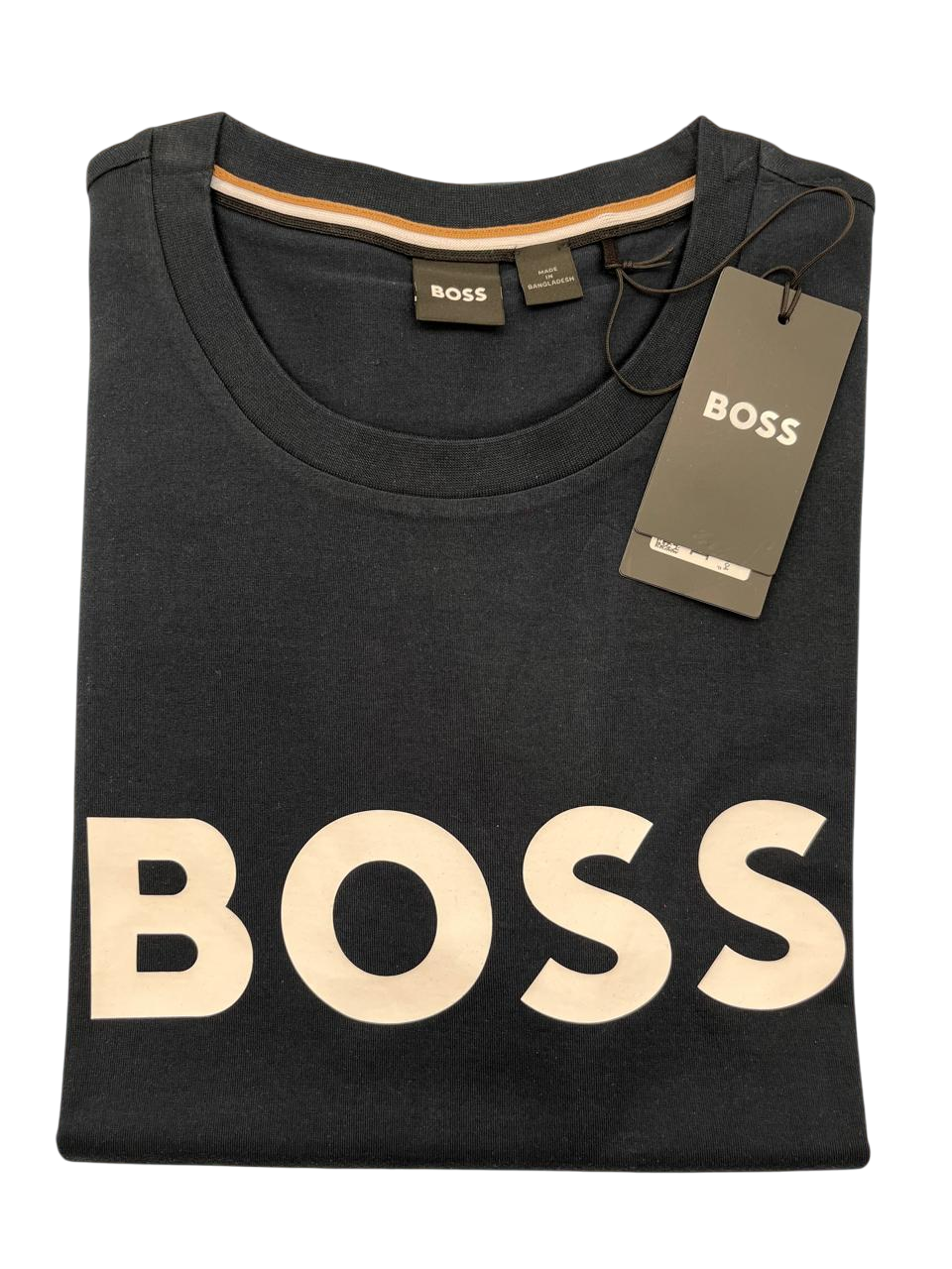 PLAYERA BOSS TIBURT 354 AZUL OSCURO