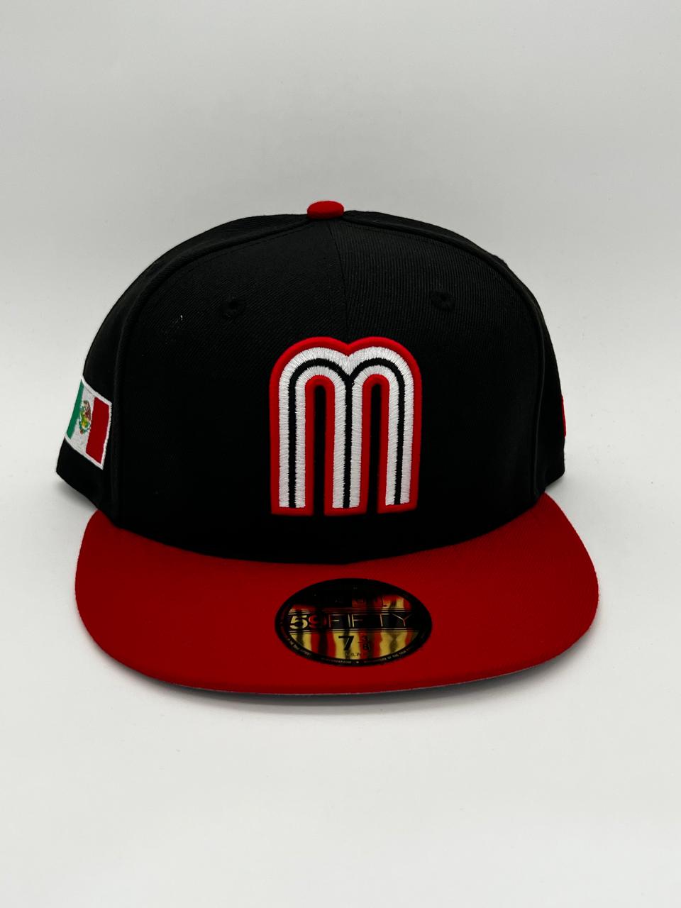 New Era Mx Negra Rojo