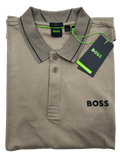 POLO BOSS PAULE 1 BEIGE NEGRA