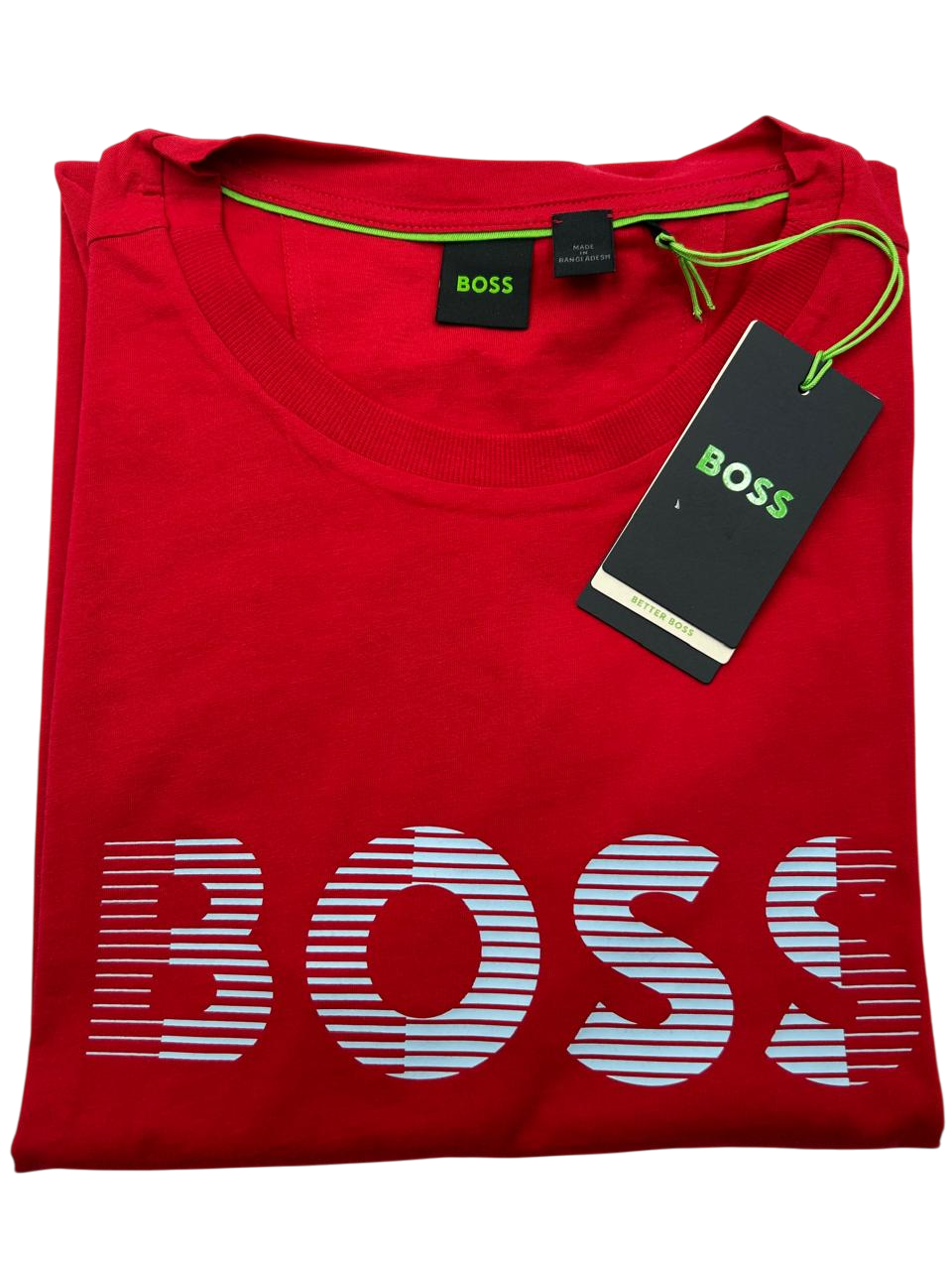PLAYERA BOSS TEE 1 ROJO