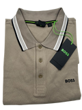 POLO BOSS PADDY BEIGE NEGRA