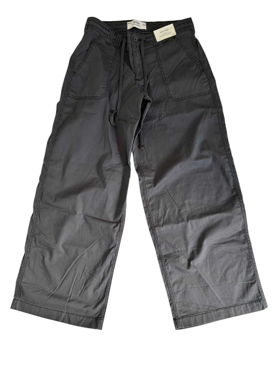 HOLLISTER SUPER BAGGY GRIS