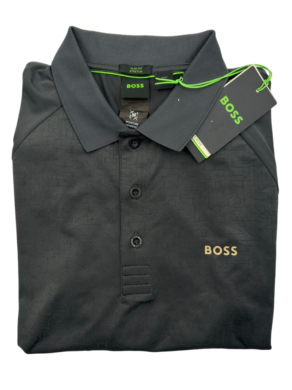 POLO BOSS PAULETECH GRIS