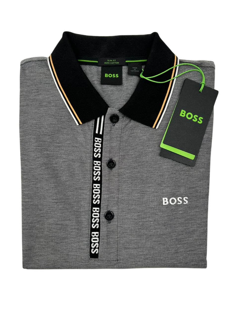 POLO BOSS PAULE 4 GRIS BEIGE