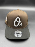 NEW ERA A-FRAME orioles cafe negro