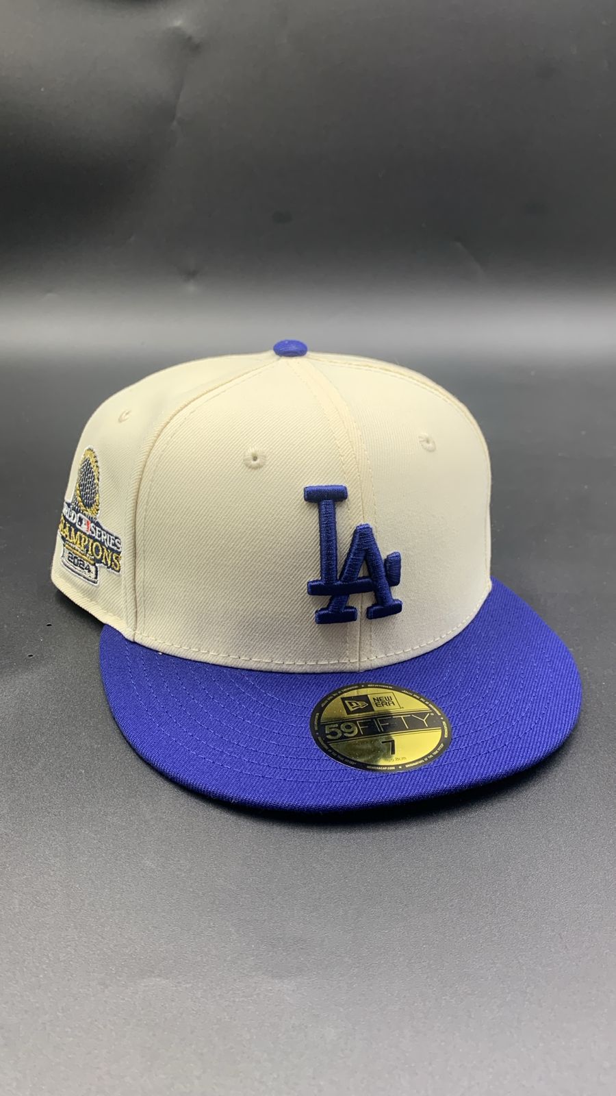 New Era Edicion LA Beige Azul 3