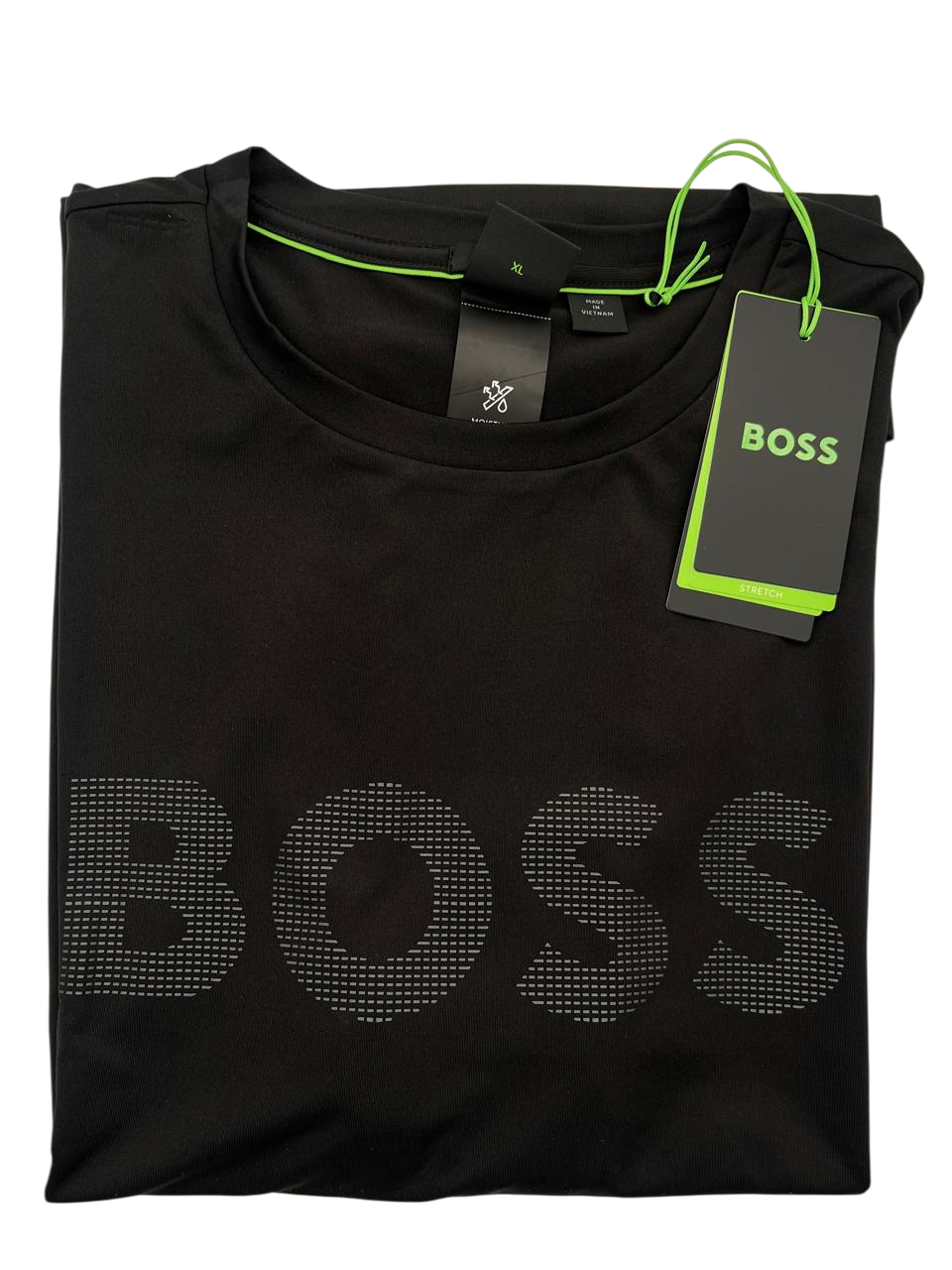 PLAYERA BOSS TEE ACTIVE NEGRA