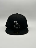 New Era LA Contorno Blanco