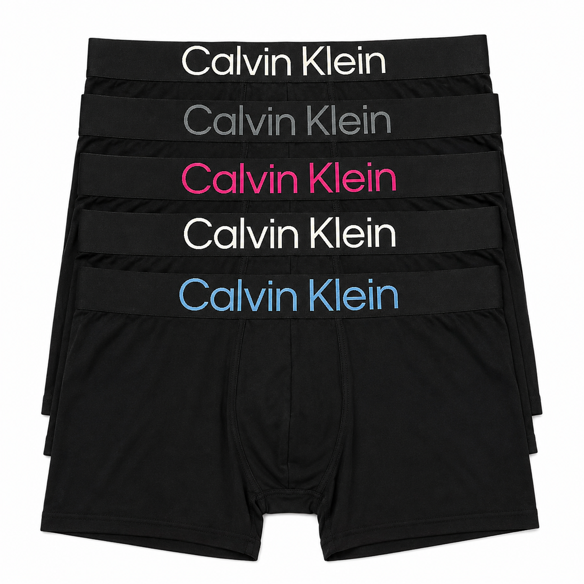 Boxer Calvin Klein Paquete de 5 Piezas Full Negro Colores