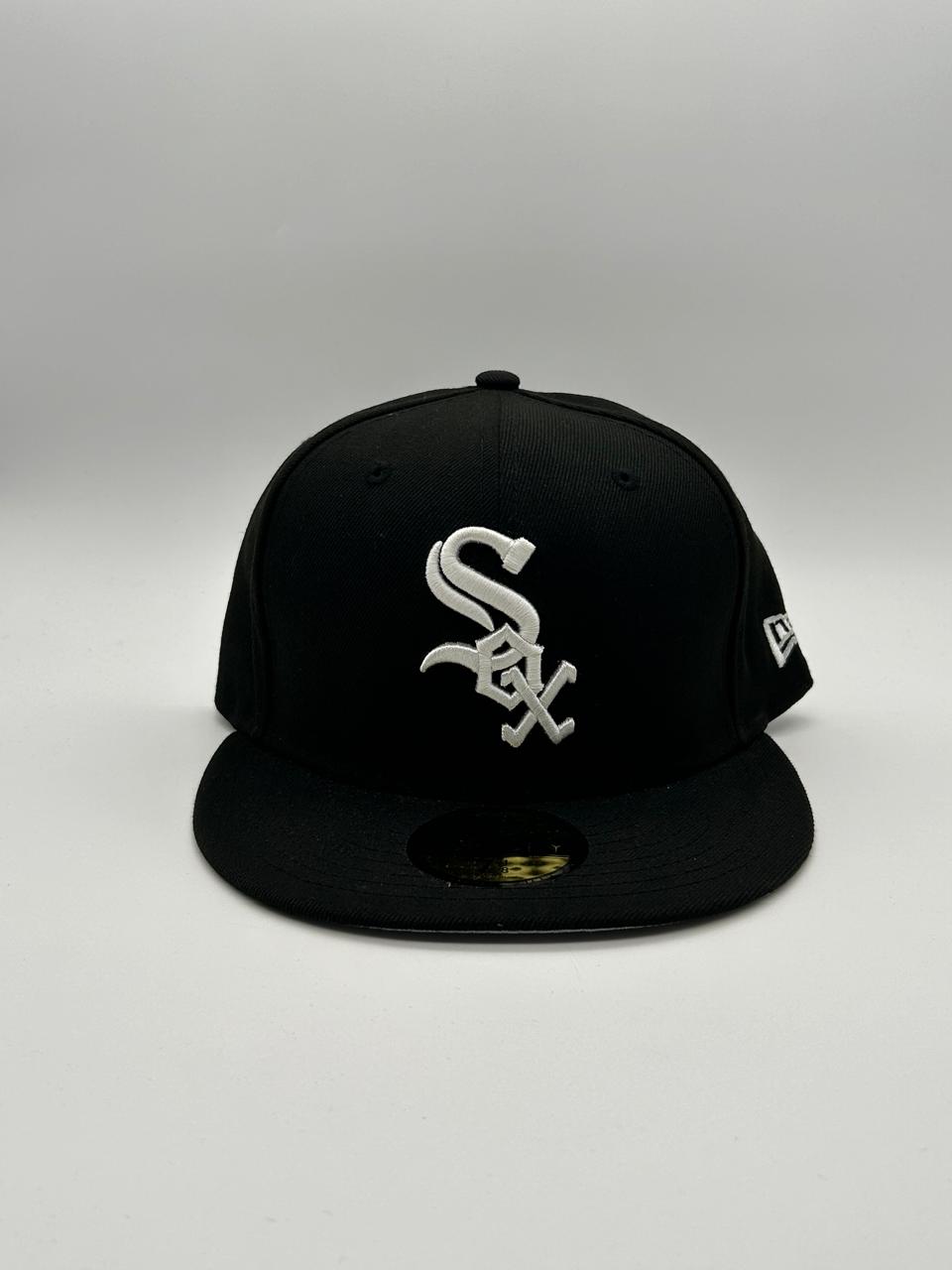 New Era Sox Negra Blanco 1