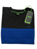 PLAYERA BOSS TEE 5 NEGRA AZUL