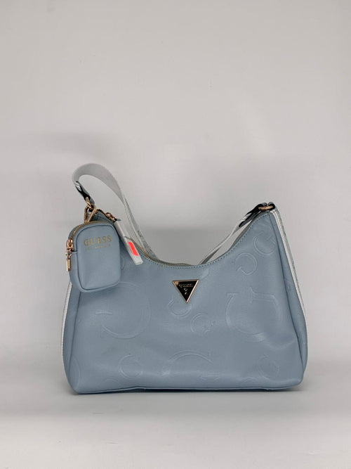 BOLSA MANO GUESS BLUE