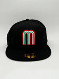 New Era MX Negro Rojo Vicera T