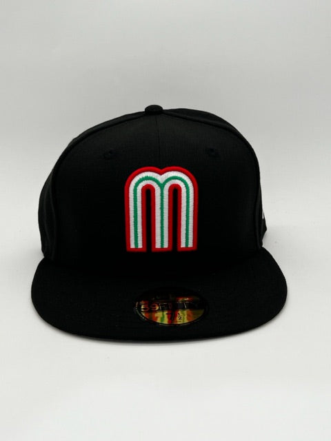 New Era MX Negro Rojo Vicera T