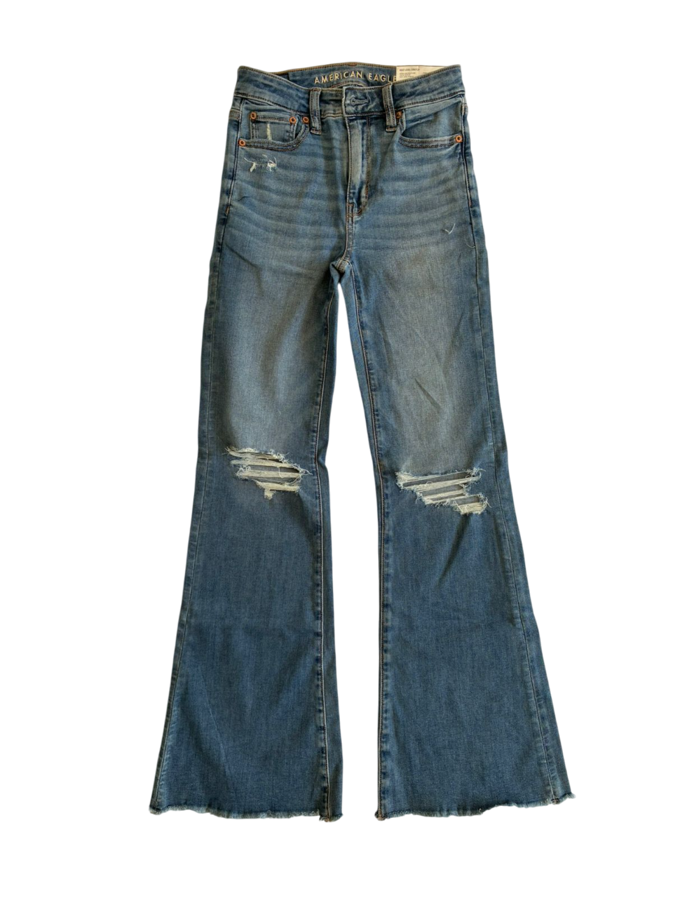 PANTALON AE SUPER HI-RISE FLARE M 5277