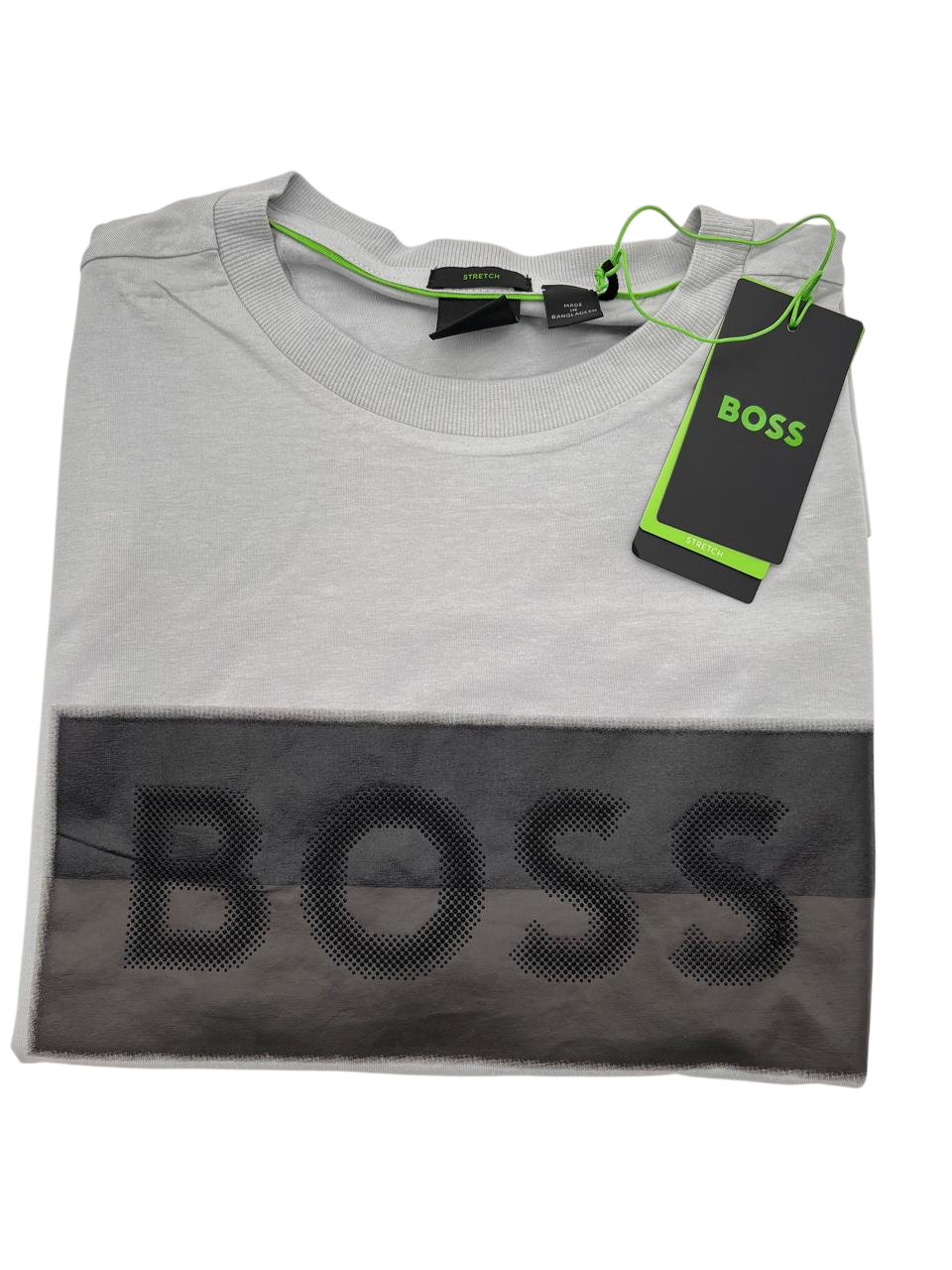 PLAYERA BOSS TEE 9 GRIS