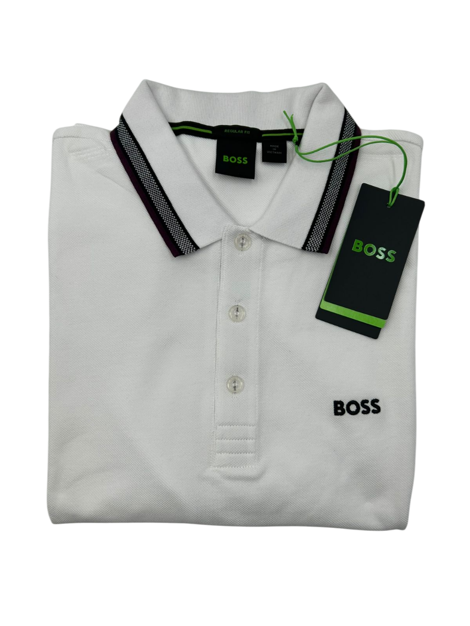 POLO BOSS PADDY BLANCA
