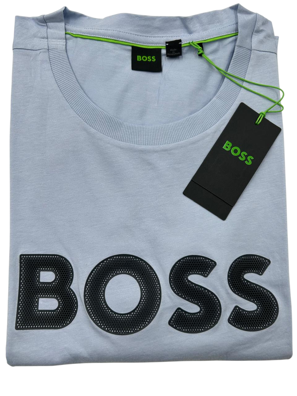PLAYERA BOSS TEE 1 AZUL CIELO