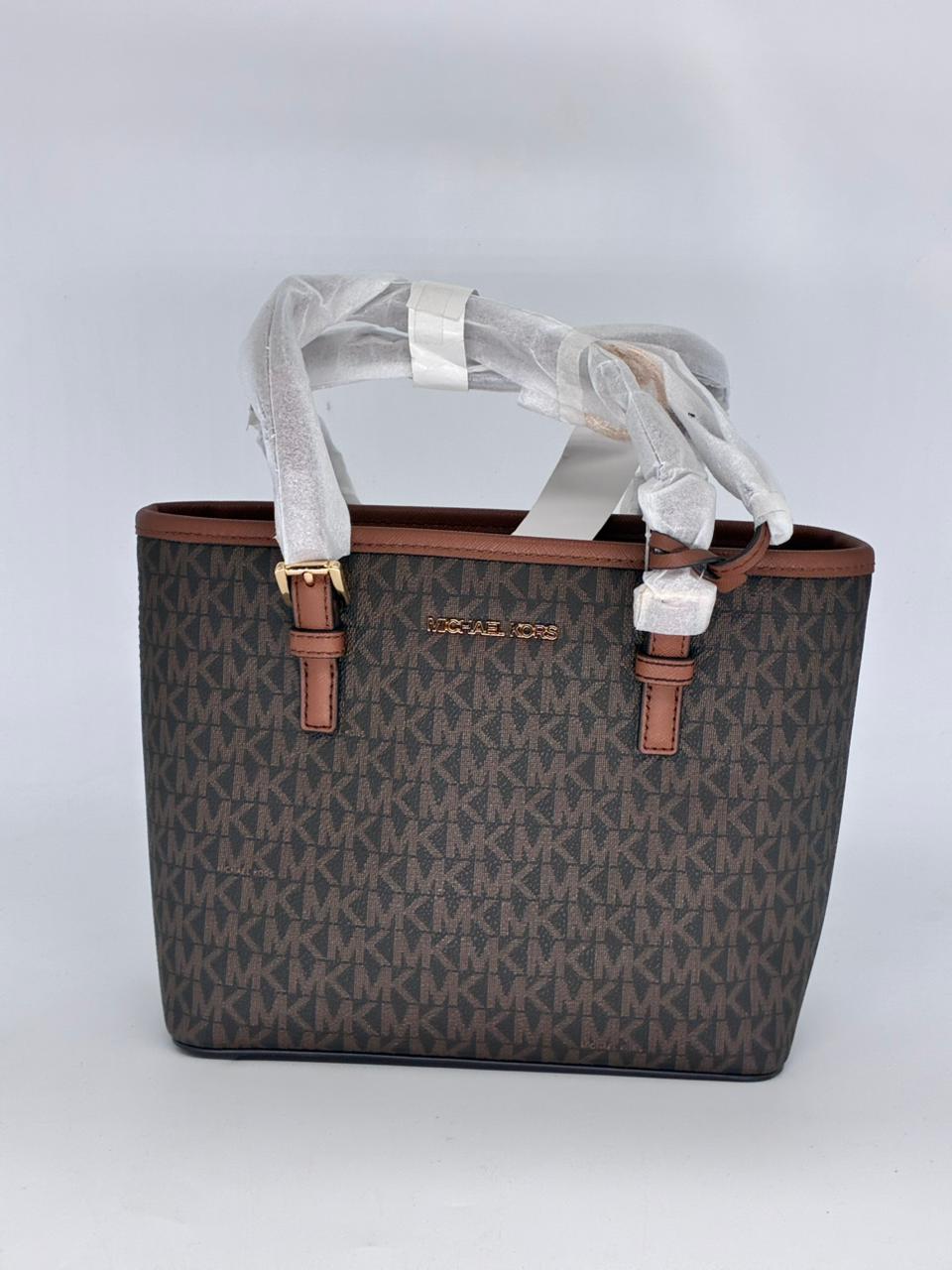 BOLSA MK CAFE GRABADO