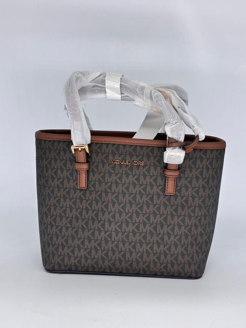 BOLSA MK CAFE GRABADO