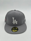 New Era Edicion LA Gris Blanco