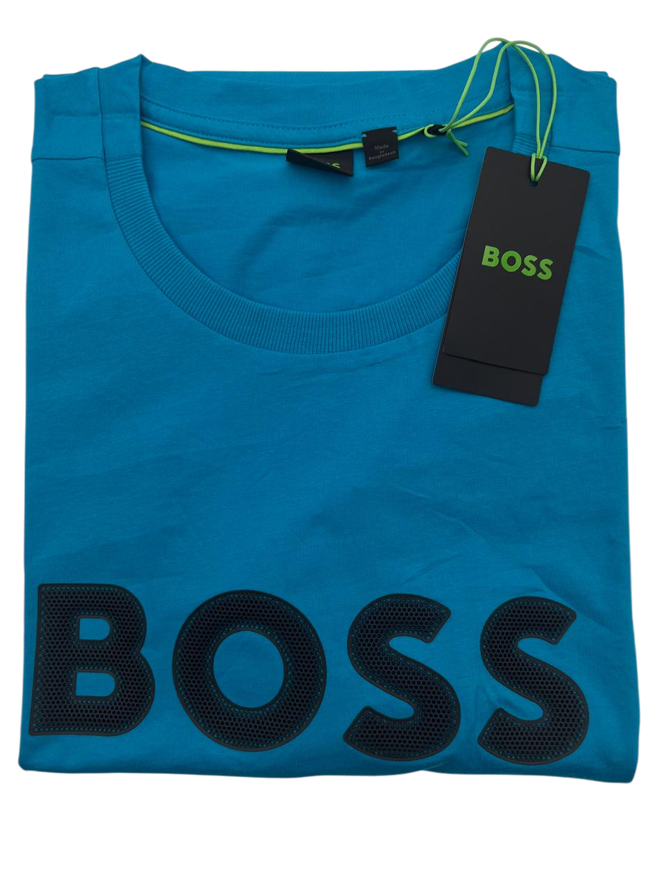 PLAYERA BOSS TEE 1 AZUL NEGRO