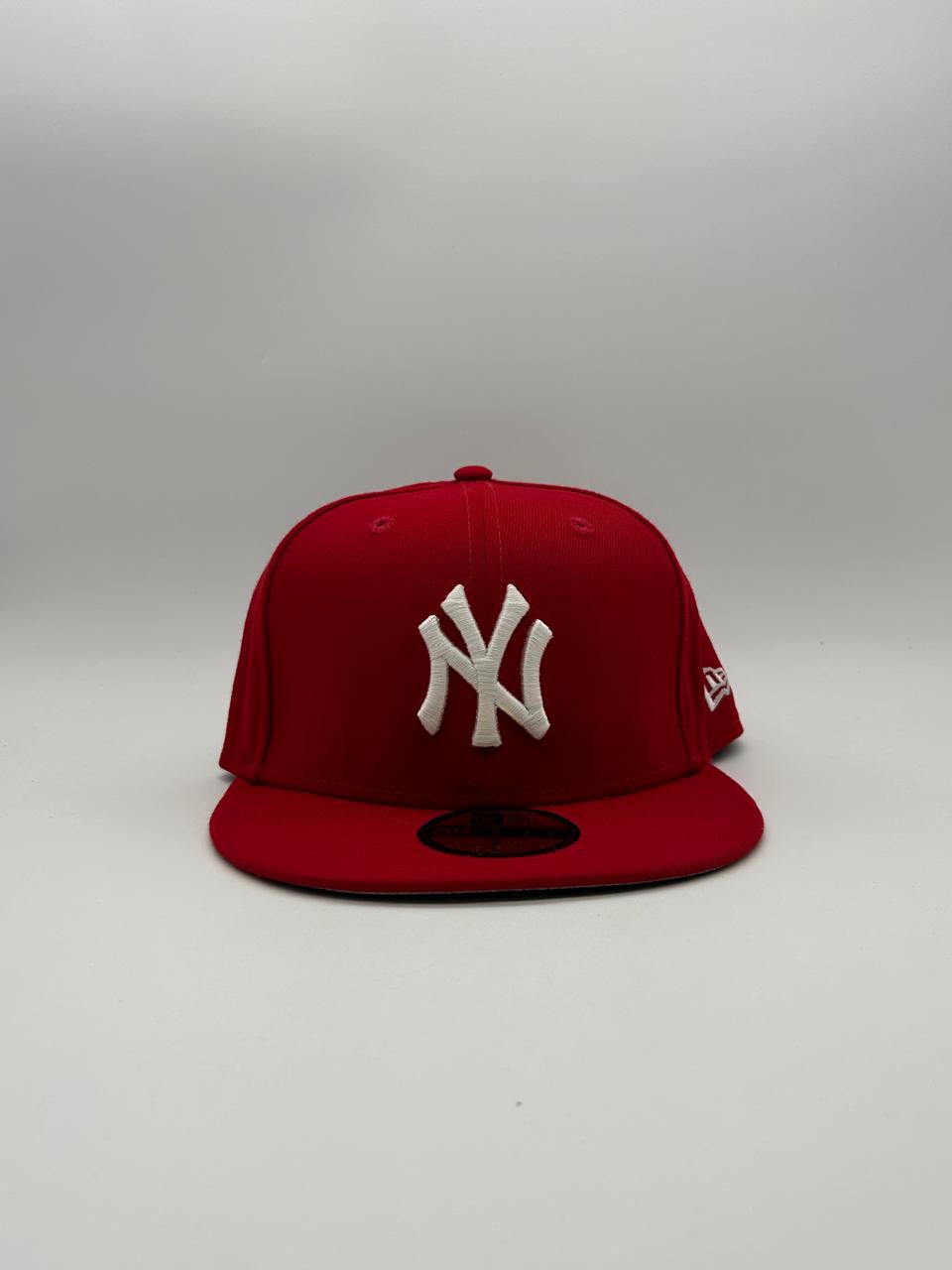 New Era Yankees Roja Blanco