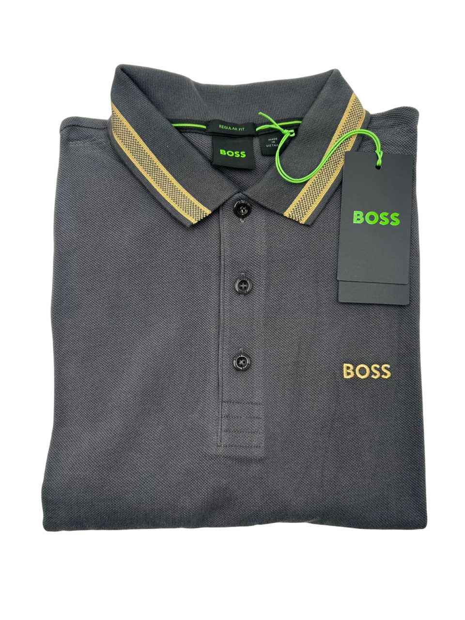 Polo Boss Paddy_NCSA Gris