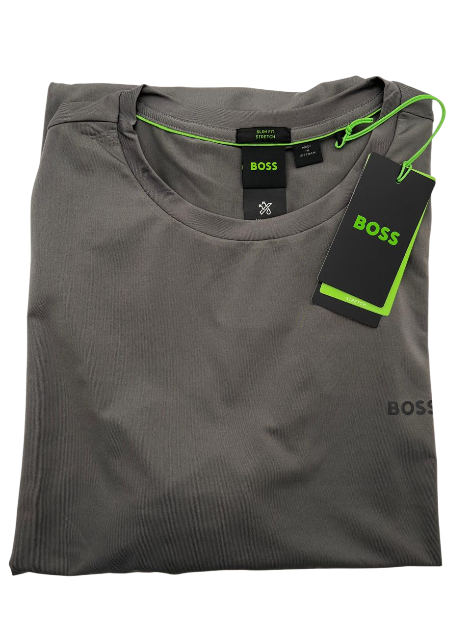 PLAYERA BOSS TEE ACTIVE 1 GRIS